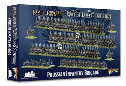 Warlord Games, Black Powder Epic Battles - Waterloo: Brigada de infantería prusiana