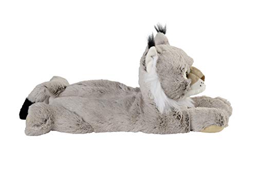 Warmies® Heat Cushion / Stuffed Toy Lynx Millet Lavender Filling 36 cm 750 g