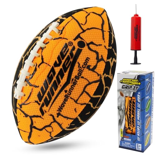 Wave Runner Grip It - Balón de fútbol impermeable, tamaño 9.25 pulgadas con tecnología de agarre seguro, juguemos al fútbol en el agua (color al azar) (1 unidad)
