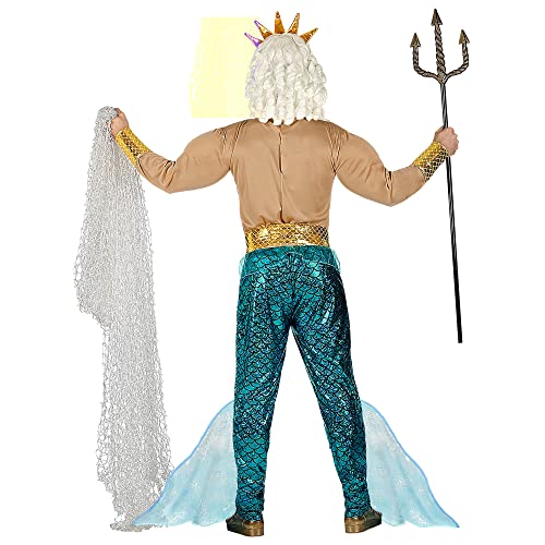 WIDMANN 08750 Costume Poseidone C/MUSCOLI XXL #0875