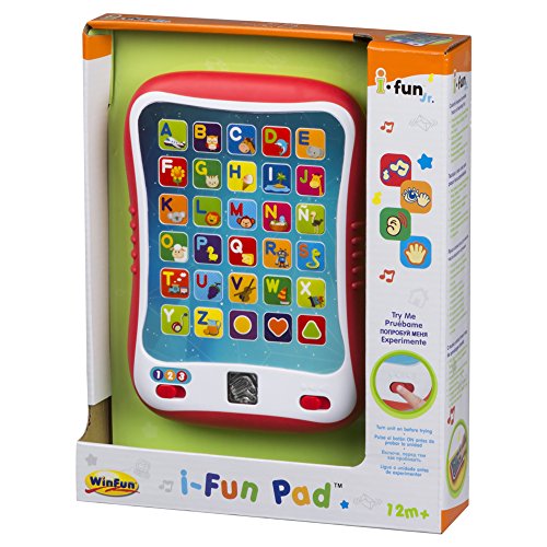 winfun - Tableta educativa con luz y Sonidos (ColorBaby 44256) & Mi Primer Mando con Sonidos de (44722)