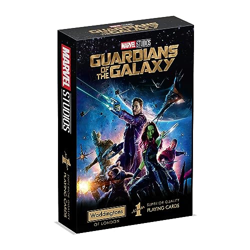 Winning Moves Marvel Guardians of The Galaxy Playing Cards Classic Collector's Deck Guardians of The Galaxy Card Game.