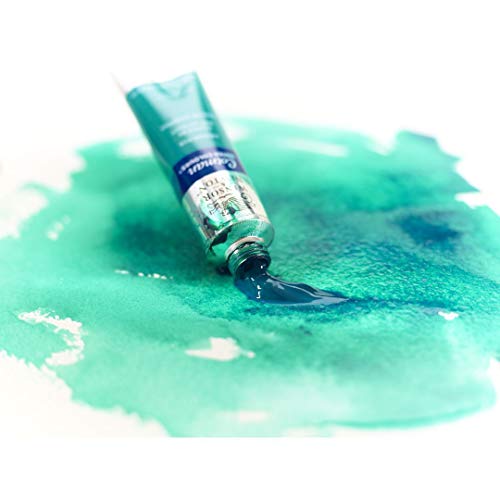 Winsor & Newton Cotman Tubo Acuarela, 21 ml, Color Verde de Hooker Claro