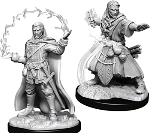 WizKids Human Male Druid: D&D Nolzur's Marvelous Unpainted Miniatures