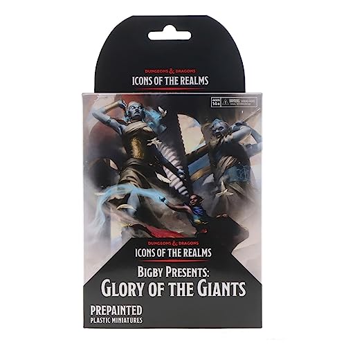 WizKids Iconos de D&D de los reinos: Bigby presenta: Gloria de los Gigantes (Booster)