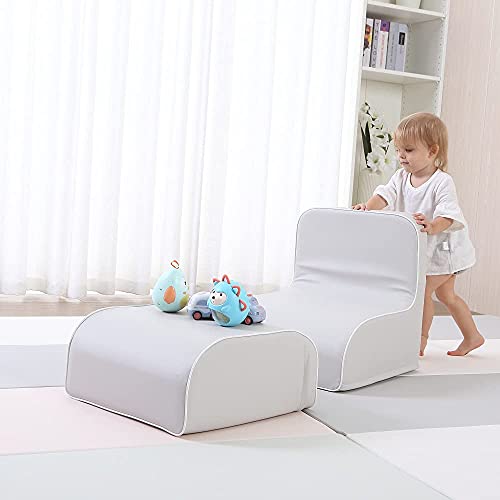 Wonder Space Juego de sofás de Espuma para niños pequeños: estructuras de Juego de Silla y Escritorio de Primera Calidad, Ideal para Sentarse, Leer, Jugar y desarrollar Habilidades motoras tempranas