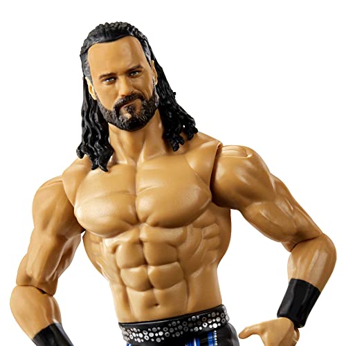 WWE Basic Drew Mcintyre (2) Juguete, Multicolor (Mattel HKP35)