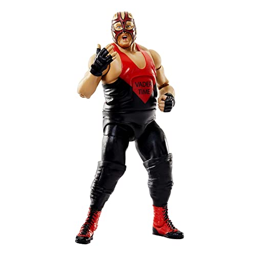 WWE Figura de acción Elite Royal Rumble Vader con Accesorio y Piezas Dok Hendrix Build-A-Figure, HKP16