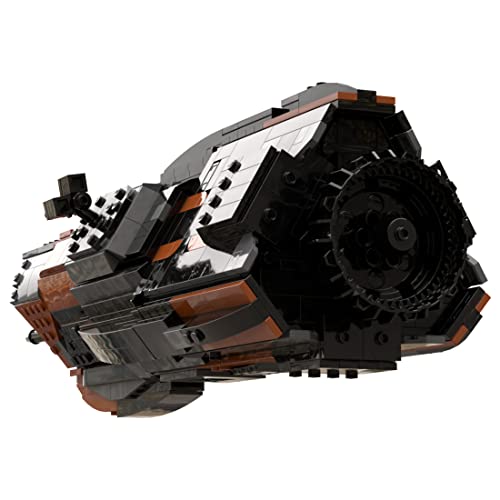 YAKI Tecnología MCRN Morrigan Class Destroyer, nave espacial, 972 bloques de construcción espacial Space Wars, juego de construcción compatible con Lego