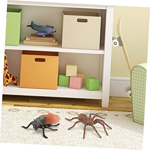 Yardwe 4 Juegos Ciclo Animal Simulado Juegos De Figuras De Juego Juguete De Crecimiento Kit De Cultivo De Insectos Cifras del Ciclo De Vida Ciclo Vital Oceano Alumno El Plastico Bicicleta