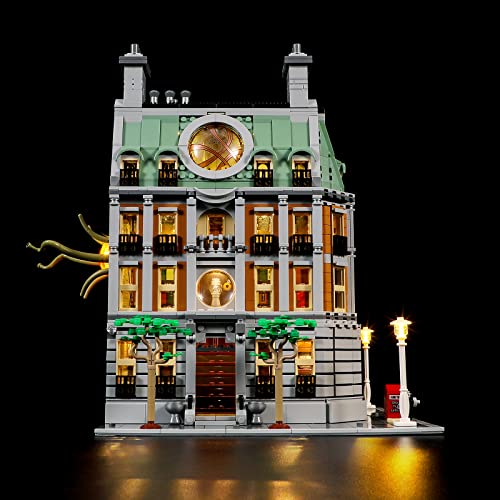 YEABRICKS Kit de Luces LED para Lego-76218 Marvel Sanctum Sanctorum Modelo de Bloques de Construcción (Juego de Lego NO Incluido)