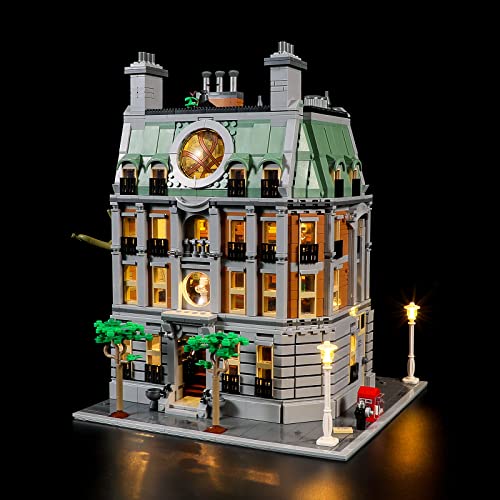 YEABRICKS Kit de Luces LED para Lego-76218 Marvel Sanctum Sanctorum Modelo de Bloques de Construcción (Juego de Lego NO Incluido)