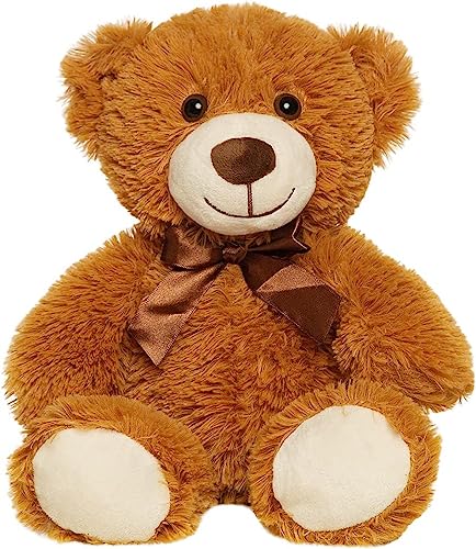 Yeqivo Ositos De Peluche Animal De Peluche Juguetes Regalo para Niño Novia 13.5 Pulgadas para Navidad Día De San Valentín Cumpleaños Boda Fiesta (Marrón,5 Pcs)