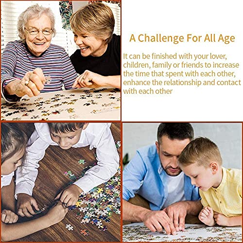 YJPZZG Puzzles Adultos 1000 Piezas ruiseñor Edad Recomendada 12+ Tamaño Final 75×50cm