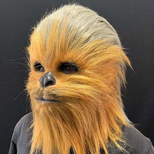 Yodeal Chewie - Máscara de Gorilla de látex para disfraz de Halloween para adultos