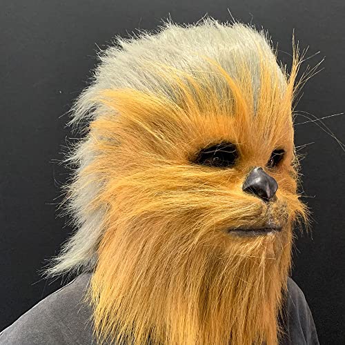 Yodeal Chewie - Máscara de Gorilla de látex para disfraz de Halloween para adultos