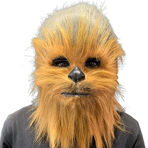 Yodeal Chewie - Máscara de Gorilla de látex para disfraz de Halloween para adultos