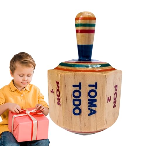 Yongwiory Pirinola Mexicana,Trompos Altos Juego Tradicional Mexicano | Juegos de Mesa Divertidos, Juego de Spinning Creativo para Fiestas temáticas, niños, Adultos