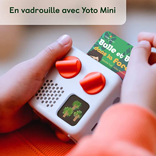 Yoto Les Aventures de Bulle et Bob – Tarjeta de audiolibro en francés para niños para Usar con Yoto Player y Mini Reproductor de Audio Todo en 1, para niños a Partir de 3 años