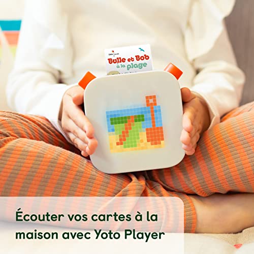 Yoto Les Aventures de Bulle et Bob – Tarjeta de audiolibro en francés para niños para Usar con Yoto Player y Mini Reproductor de Audio Todo en 1, para niños a Partir de 3 años