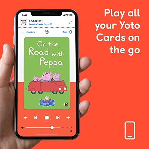 Yoto Peppa Pig: On The Road with Peppa – Tarjeta de audiolibro en inglés para niños para Usar con Yoto Player y Mini Reproductor de Audio Todo en 1, para niños a Partir de 3 años