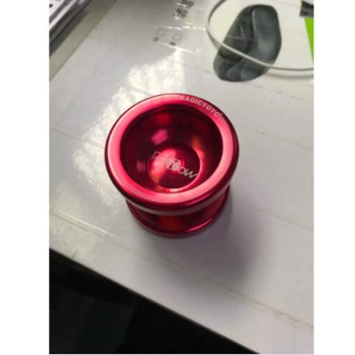 YoYo Competitivo Aluminio YoYo Ball Juguetes de Anime para Niños Rojo Llama Adecuado para Cumpleaños Infantiles