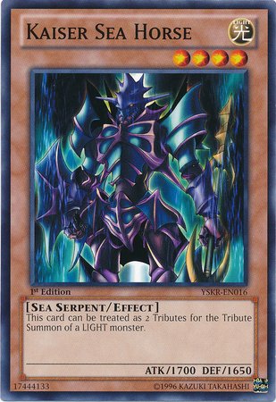 Yu-Gi-Oh! - Caballo de mar Kaiser - YSKR-EN016 - Común - Edición ilimitada - Baraja de inicio: Kaiba Recargado