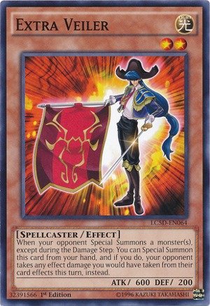 Yu-Gi-Oh! - Extra Veiler (LC5D-EN064) - Colección legendaria 5D Mega Pack - Primera Edición - Común por Yu-Gi-Oh!