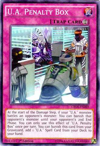 Yu-Gi-Oh! - U.A. Penalty Box (CROS-EN089) - Crossed Souls - 1st Edition - Common by Yu-Gi-Oh!