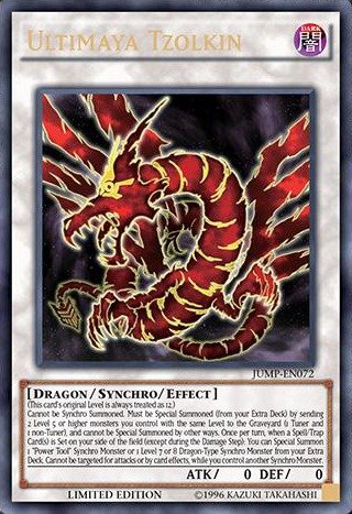 Yu-Gi-Oh! - Ultimaya Tzolkin (JUMP-EN072) - Shonen Jump Magazine Promos - Limited Edition - Ultra Rare by Yu-Gi-Oh!