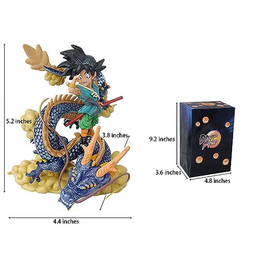 YXCC-SEN Goku Figura Shenron Figura Anime Figura Adornos Estáticos De Escritorio