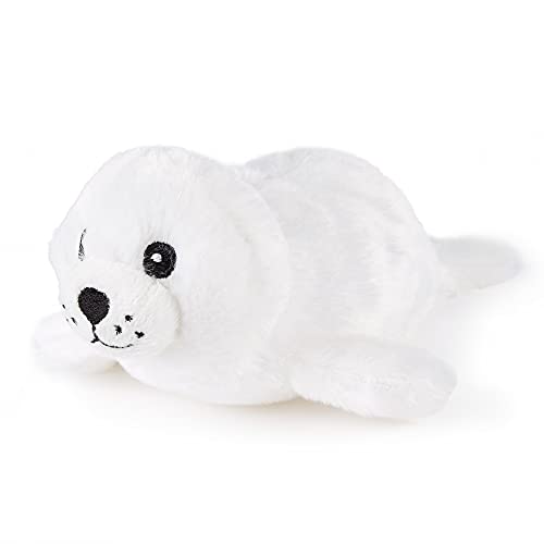 Zappi Co Juguete de peluche de foca suave y acogedor para niños, diseño de safari y selva (12-15 cm)