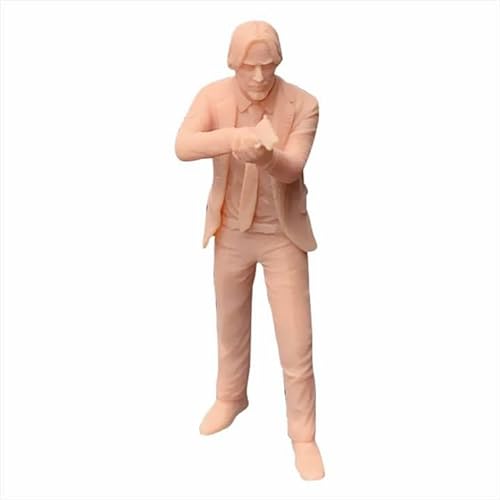 ZEDACA 1/64 Figura Profesional mercenario Miniatura Hombre Mujer Modelo Garaje Kit Debe ser Coloreado por Usted Mismo-#4