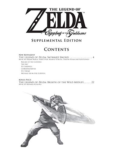 Zelda Symphony Of Goddess: Supplement Edition