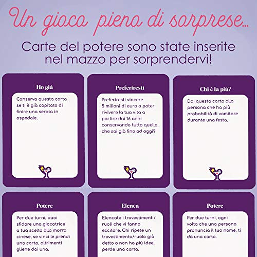 ZENAGAME Girls Fever - Gioco di Carte per Ragazze - 300 Carte - Girls Game Gioco da Tavola per Feste tra Ragazze, Giochi di Società - Regalo Perfetto da Donna Ragazza