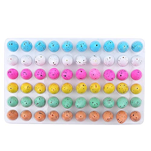 Zerodis 60pcs Dinosaur Eggs Toy Magic Hatching Growing Colorful Dino Dragon para niños Juegos de Fiesta para niños(#1)