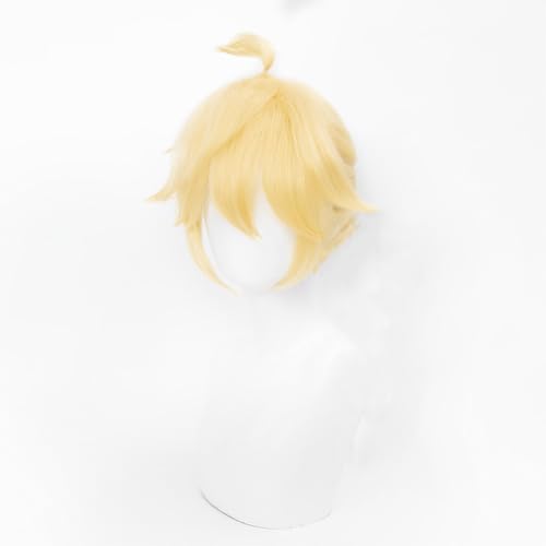 Zhongkaihua Disfraz de anime, disfraz de cosplay, juego completo de Kagamine Rin, Cosplay Kagamine Len, disfraz de peluca, uniforme de Halloween, vestimenta