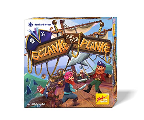 Zoch 601105159 - El emocionante Juego de Piratas de 2 a 4 Jugadores, Juego Familiar Ideal para niños y niñas a Partir de 6 años