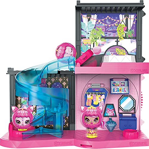 Zoobles Magic Mansion Transforming Playset with Exclusive Z-Girl Collectible Figure, Kids Toys for Girls Aged 5 and Above