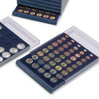 1 x Caja de seguridad 7341-8 / 2 MONEDAS DE EUROS premium Hojas impresas 2012 Hojas Suplemento Especial 10 años Euro 2002-2012 + 1x 7393 Fundas Hojas adicionales monedas de 2 Euros Album de monedas SAFE 7341