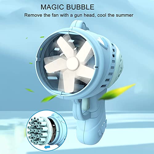 2022 New 23 Hole Gatling Bubble Machine,Automatic Bubble Maker Bubble Machine for Kids,Bubble Machine for Toddlers 1-3 Boys Girls Kids Outdoor Toys Birthday Gifts Childrens Gifts