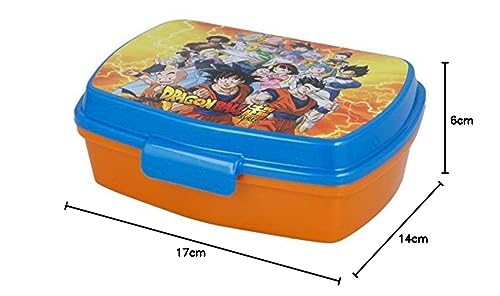 2729; vuelta al cole Dragon Ball; sandwichera rectangular; producto libre de BPA