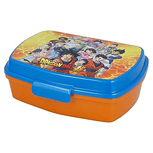 2729; vuelta al cole Dragon Ball; sandwichera rectangular; producto libre de BPA