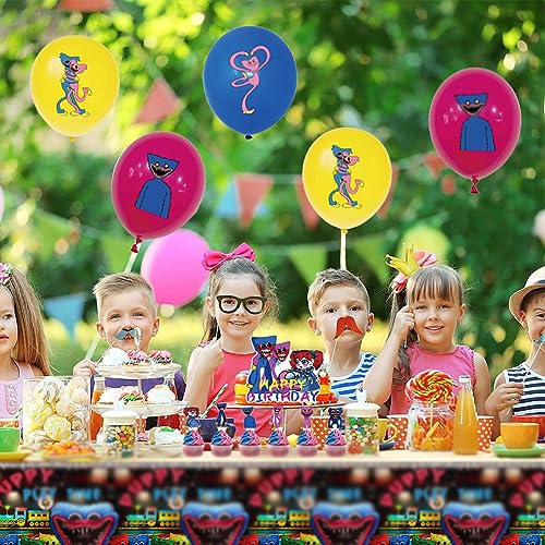 33 Piezas Juego de Terror Decoraciones de Cumpleaño Globos Pastel Decoración Telón de Fondo de Cumpleaños Manteles Para Niños Juego Favor De Fiesta Temática