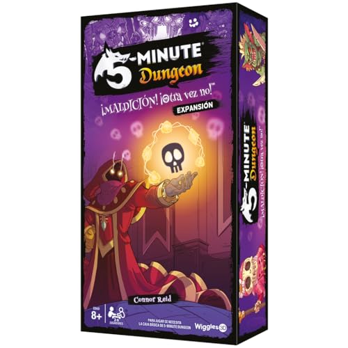 3D Wiggles 5 Minute Dungeon: ¡Maldición! ¡Otra Vez no! Expansión en Español