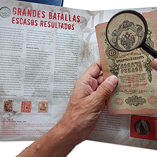 41 Monedas, Sellos y Billetes Antiguos y Originales de La Primera Guerra Mundial emitidos Entre 1914 y 1918 - Incluye Certificado de Autenticidad Una Obra Maestra del Coleccionismo