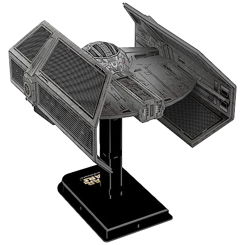 4D Build - MAQUETA TIE FIGHTER ADVANCE - Puzzle Star Wars 3D - Juguetes de Star Wars - Maquetas Juego Construcción Caza Estelar - Puzzles para Adultos y Niños - 6068507 - Juguetes Niños 10 Años +