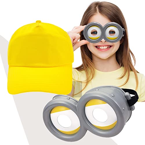 4sold Gafas Personalizadas de Minion Disfraces Disfraz Despicable Me Gafas Gafas - Kids,Set 2