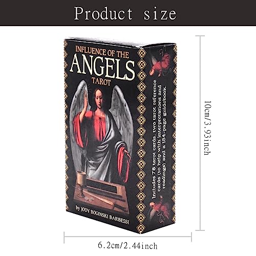 78PCS Tarot Cards Oracle Tarot Deck Angels Tarot Inglés Baraja De Tarot Clásica, Herramienta De Adivinación para Principiantes, Versión En Inglés