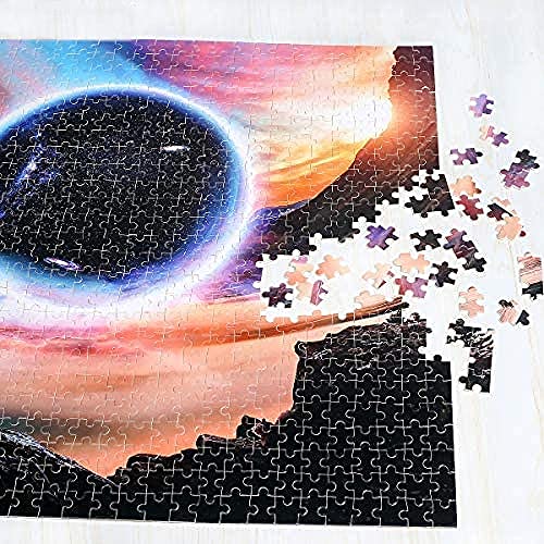 A-Generic Black Hole Adult Jigsaw Children Puzzles 1000 Pieza Adecuado Forintelectual Desarrollo de niños Regalo de cumpleaños Especial de Navidad Decoración del hogar